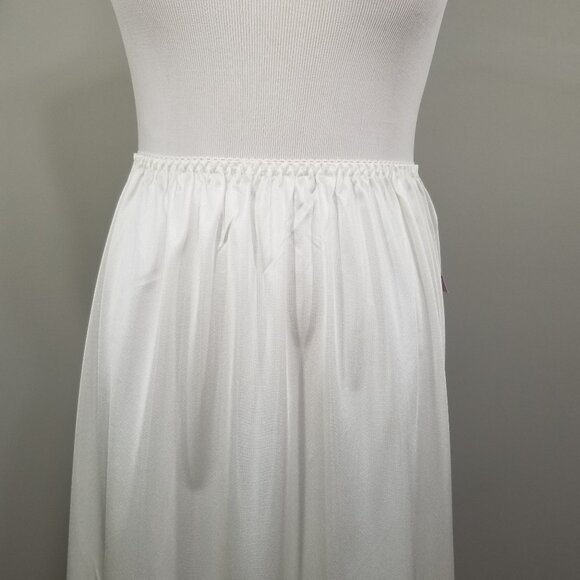NWT Patricia Lingerie Womens 1X Custom Length Adjustable Half Slip Ivory Lace - Picture 3 of 9